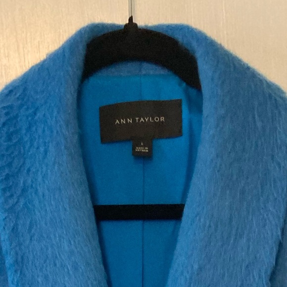 Ann Taylor - Cocoon Coat - Blue - Size S - Picture 2 of 3
